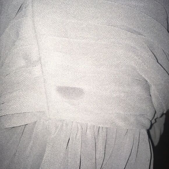 Bill Levkoff whimsical slate elevated basics black tie prom dress - Picture 4 of 4